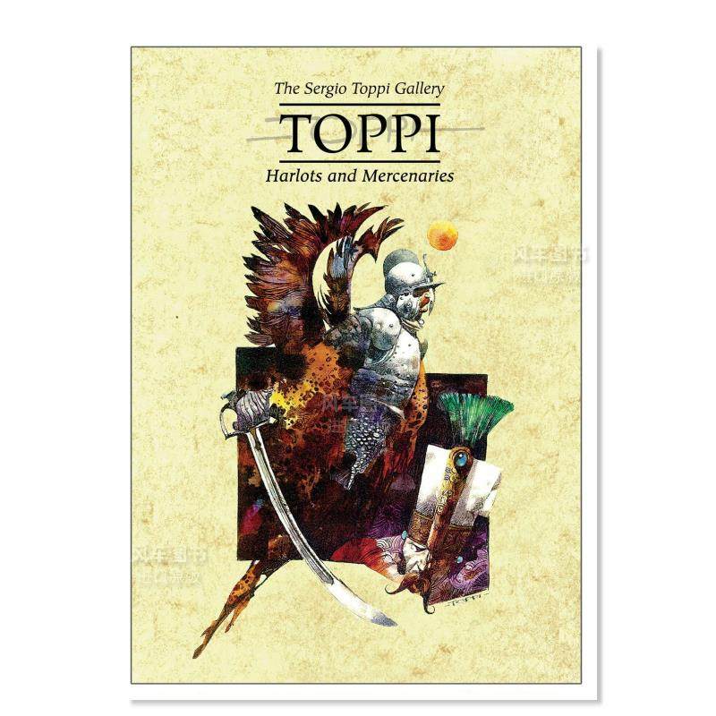 the toppi gallery英文艺术原版图书进口书籍sergio toppi