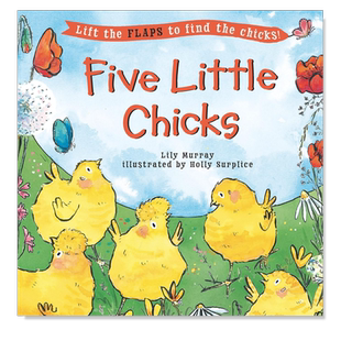 【预售】五只小鸡 Five Little Chicks 原版图书外版进口书籍 英文儿童绘本 Lily Murray, Holly Surplice Candlewick Press