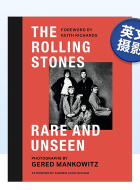 【现货】滚石乐队：罕见及未见的  英国摄影大师 Gered Mankowitz The Rolling Stones Rare and Unseen 原版英文摄影