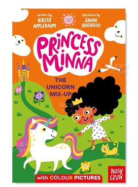 【预售】米娜公主:独角兽大混战 Princess Minna: The Unicorn Mix-Up 英文儿童章节书原版图书外版进口书籍 Kirsty Applebaum,Sa
