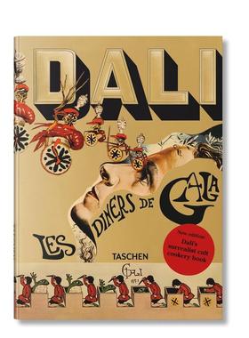 【预售】【TASCHEN】达利菜谱.加拉的晚宴 Dali. Les diners de Gala 原版英文艺术画册画集进口图书