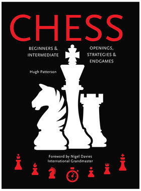 【现货】国际象棋 Chess:Beginners & Intermediate;Openings,Strategies & Endgames 英文原版国际象棋教程书籍初级和中级
