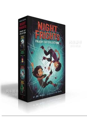 【现货】夜惊猫系列（盒装）Night Frights Fraidy-Cat Collection (Boxed Set)英文青少年读物 原版图书进口外版书籍MCGEE, JOE