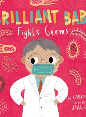 【现货】【智慧宝宝】打败细菌 【Brilliant Baby】Fights Germs 原版英文儿童绘本图书书籍