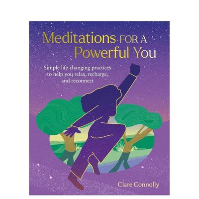 【预售】冥想与放松：轻松充电指南 Meditations for a Powerful You 原版英文心灵励志图书