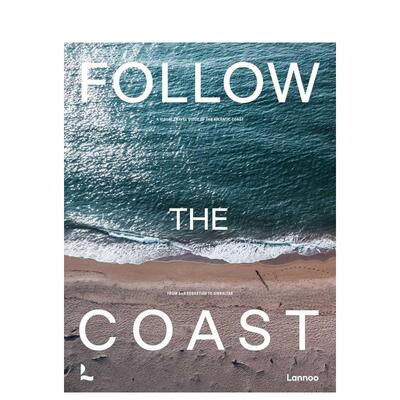 【现货】海岸线追迹：用脚步丈量大西洋海岸 Follow the Coast – from San Sebastian to Gibraltar 原版英文旅行图书