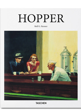 【现货】HOPPER [基础艺术]爱德华·霍普艺术书籍绘画作品集画集画册进口原版图书TASCHEN