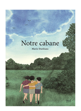 【现货】法文原版 我们的小屋【Marie Dorléans】Notre cabane 法文儿童艺术插画绘本 正版进口