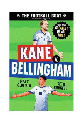 【预售】足球传奇：凯恩 vs 贝林厄姆 The Football GOAT: Kane v. Bellingham 原版英文儿童绘本图书书籍