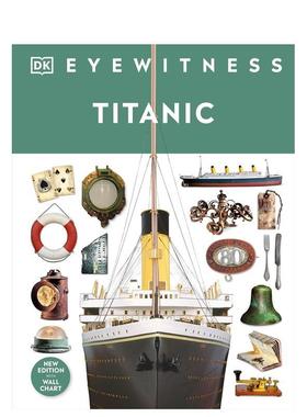 【预售】【DK Eyewitness】泰坦尼克号 【DK Eyewitness】Titanic 原版英文青少年读物 进口图书