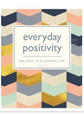 【现货】Everyday Positivity,每天都要元气满满英文心灵 励志 原版图书外版进口书籍