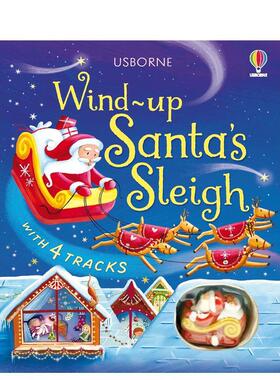 【预售】发条圣诞老人雪橇 Wind-Up Santa's Sleigh 原版英文儿童趣味图书书籍