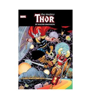 【预售】英文漫画 雷神总集[新印刷2］ Thor By Walter Simonson Omnibus [New Printing 2] 原版英文图书