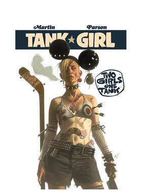 【预售】英文漫画 坦克女郎 卷1 Tank Girl: Two Girls One Tank 原版英文漫画书图书书籍