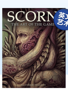 【现货】蔑视游戏设定集 Scorn: The Art of the Game 英文概念艺术美术设定画册原版进口图书 灵感来自H.R. Giger作品