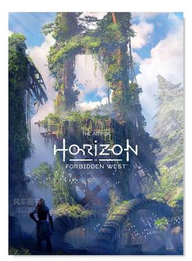 【现货】地平线:西之绝境/西部禁域游戏艺术设定集 The Art of Horizon Forbidden West 英文原版角色概念设定资料集画册书籍黑马