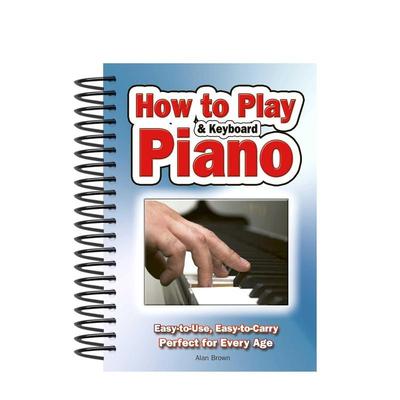 【预售】如何弹奏钢琴和电子琴 How To Play Piano & Keyboard 原版英文音乐图书