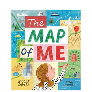 【预售】我心中的地图 The Map of Me 原版英文儿童绘本图书(预计26年1月出版)