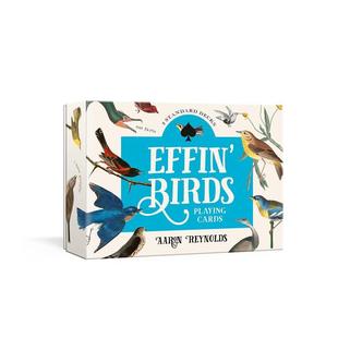 【现货】艾芬鸟扑克牌 Effin' Birds Playing Cards 原版卡牌图书