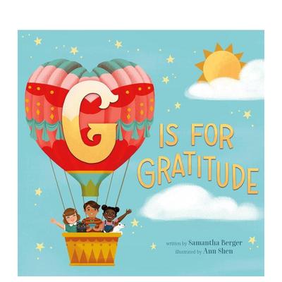 【预售】G 代表感恩 G Is for Gratitude 原版英文儿童语言/概念启蒙图书