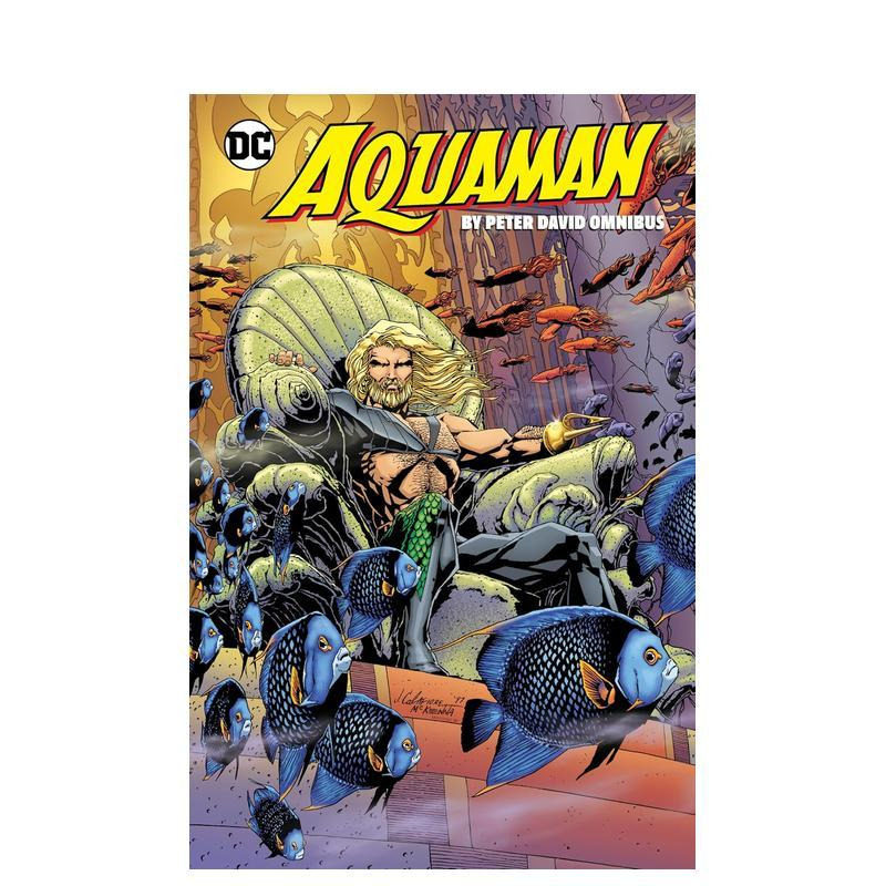 【预售】DC漫画 水行侠 by彼得·大卫 合集 Aquaman by Peter David Omnibus 英文漫画书原版进口图书美漫书籍 海王/潜水侠