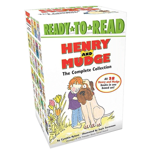 【现货】Henry and Mudge Complete Collection 亨利和马奇套装1-28原版进口图书书籍