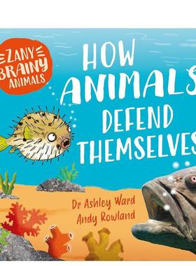 【现货】奇智动物：动物如何自我防御 Zany Brainy Animals: How Animals Defend Themselves 原版英文儿童绘本图书书籍