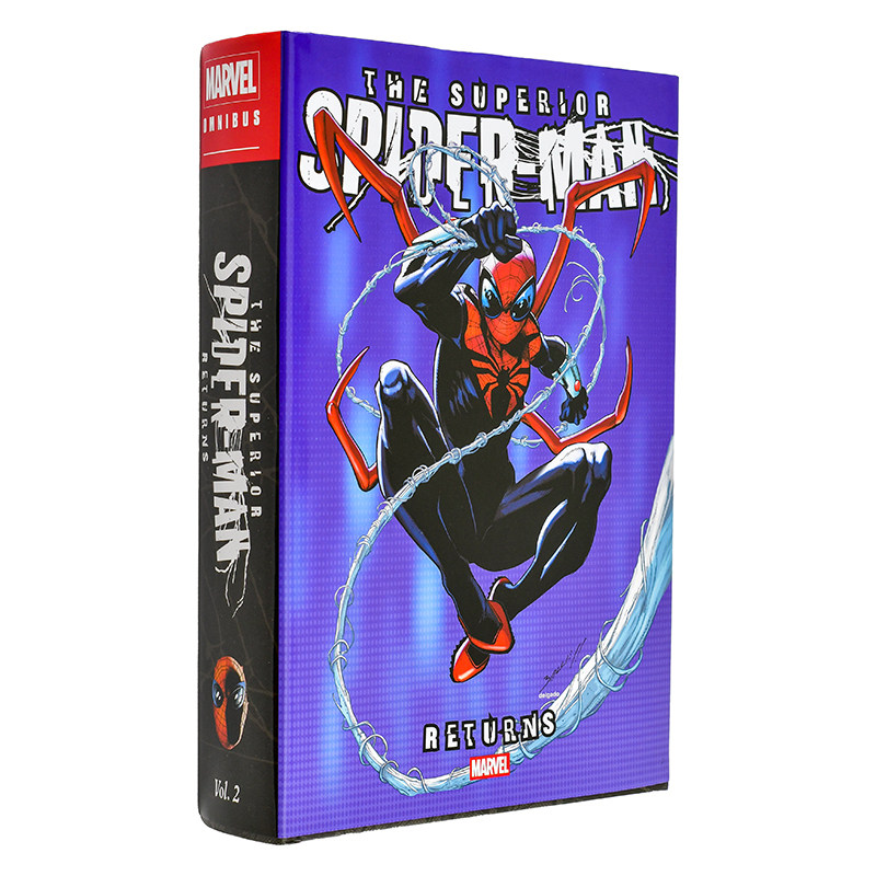 【现货】漫威漫画 究极蜘蛛侠归来 合集 Superior Spider-Man Returns Omnibus Mark Bagley Cover 英文漫画书原版进口美漫书籍