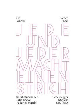 【预售】蕾妮·莱维：人人画线 Renée Levi:Everyone draws a line 原版英文艺术画册画集图书书籍