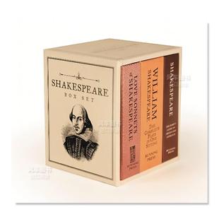 英文原版 Set 预售 William Box Shakespeare 书籍迷你口袋图书 世界文学经典 Minis 莎士比亚套装