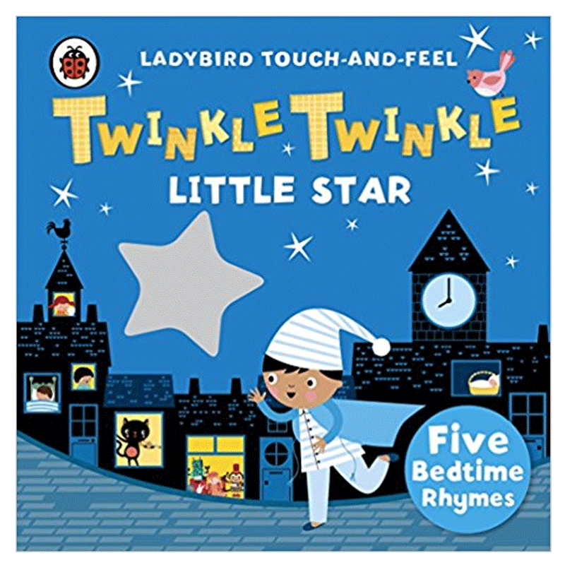 【现货】Twinkle, Twinkle Little Star: Ladybird Touch一闪一闪亮晶晶 英文儿童触摸书原版进口图书书籍