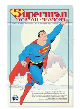 【现货】DC漫画 四季超人 Superman For All Seasons 英文漫画书原版进口图书美漫书籍 Jeph Loeb  Tim Sale