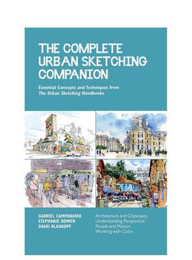 【预售】完整城市素描手册 The Complete Urban Sketching Companion 原版英文艺术画册画集图书