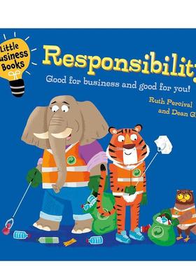 【现货】给孩子的商业小丛书：责任 Little Business Books: Responsibility 原版英文儿童绘本图书书籍