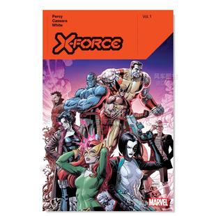 VOL.1 Various 漫威漫画 Marvel 进口图书美漫书籍 英文漫画书原版 FORCE X特攻队 预售