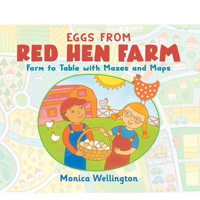 【预售】来自红色母鸡农场的鸡蛋 Eggs from Red Hen Farm 原版英文儿童趣味图书