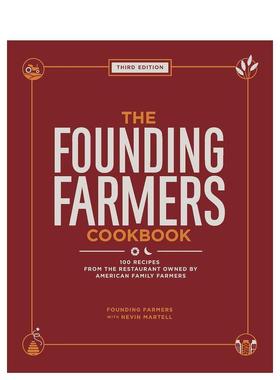 【预售】农夫之家食谱 第三版 Founding Farmers Cookbook， Third Edition 原版英文餐饮生活美食图书