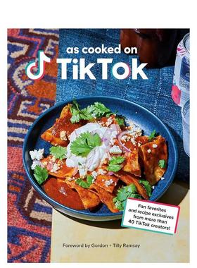 【现货】抖音菜谱 As Cooked on TikTok 原版英文餐饮生活美食图书书籍