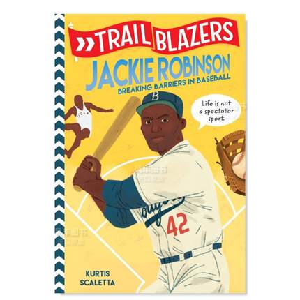 【现货】开拓者:杰基·罗宾森 Trailblazers: Jackie Robinson 英文原版进口外版图书