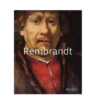 Masters art 原版 伦勃朗 Rembrandt 英文艺术画册画集图书 现货