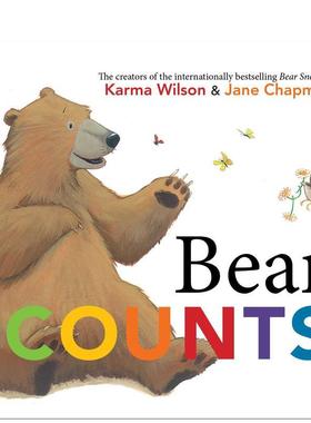 【预售】小熊数数 Bear Counts 原版英文儿童绘本图书