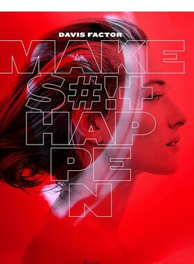 【现货】Smashbox: Make Sh*t Happen，美国知名彩妆品牌Smashbox  好莱坞名人肖像 英文原版艺术设计图书