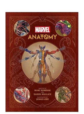 【预售】漫威解剖学：对超人的科学研究 Marvel Anatomy: A Scientific Study of the Superhuman  原版英文漫画书图书书籍