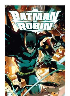 【现货】DC漫画 蝙蝠侠与罗宾卷1:父与子 Batman and Robin Vol.1:Father and Son 英文漫画书原版进口图书美漫Joshua Williamson