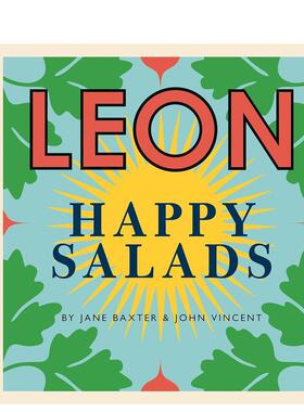 【现货】里昂快乐沙拉 【Happy Leons】LEON Happy Salads 原版英文餐饮生活美食图书书籍