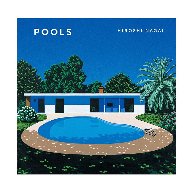 【预售】永井博作品集：POOLS 插画大师泳池主题插画集 复刊ドットコム出版 日文原版进口艺术绘画画册书籍
