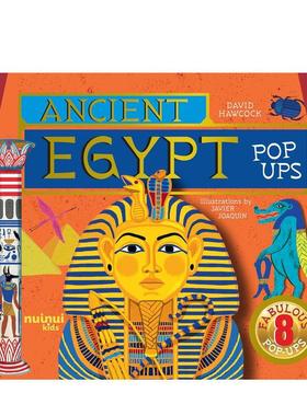 【预售】【古文明立体书】古埃及立体书 【Ancient Civilisations Pop-Ups】Ancient Egypt Pop-Ups 原版英文儿童立体图书书籍