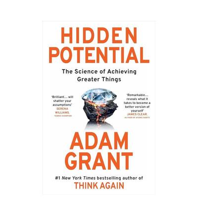 【现货】隐藏的潜力：实现更大成就的科学 Hidden Potential: The Science of Achieving Greater Things 原版英文图书书籍