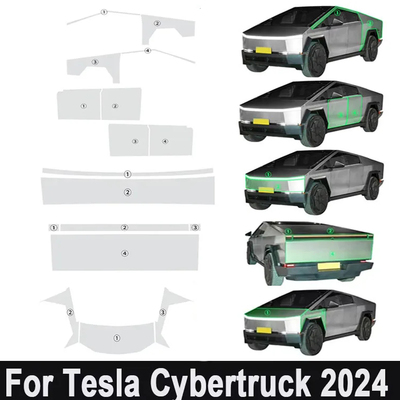 特斯拉Cybertruck赛博隐形车衣TPU车身漆面保护膜透明防刮蹭修复
