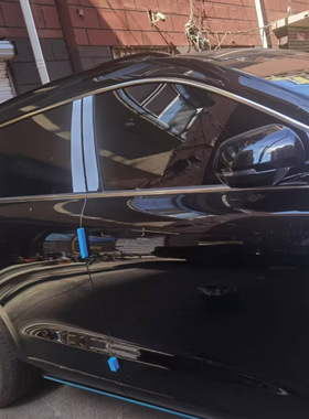 新车出厂专车专用ABC柱白色保护膜新车出厂白膜专用白膜原厂白膜